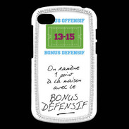 Coque Blackberry Q10 1 point bonus offensif-défensif Blanc
