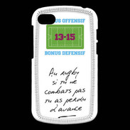 Coque Blackberry Q10 Le combat Bonus offensif-défensif Blanc