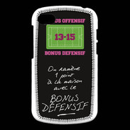 Coque Blackberry Q10 1 point bonus offensif-défensif Noir