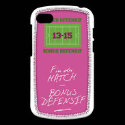 Coque Blackberry Q10 Fin de match Bonus offensif-défensif Rose
