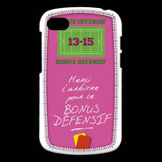 Coque Blackberry Q10 Merci l'arbitre Bonus offensif-défensif Rose