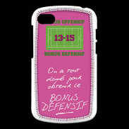 Coque Blackberry Q10 Obtenir le Bonus offensif-défensif Rose