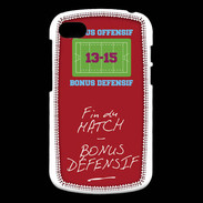 Coque Blackberry Q10 Fin de match Bonus offensif-défensif Rouge
