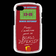 Coque Blackberry Q10 Merci l'arbitre Bonus offensif-défensif Rouge