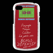 Coque Blackberry Q10 Plaquage Bonus offensif-défensif Rouge