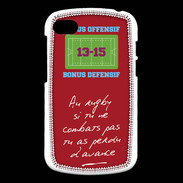 Coque Blackberry Q10 Le combat Bonus offensif-défensif Rouge