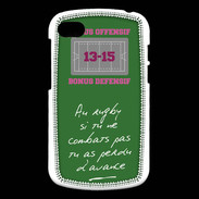 Coque Blackberry Q10 Le combat Bonus offensif-défensif Vert