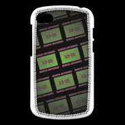 Coque Blackberry Q10 Dégradé Bonus Offensif-défensif Noir