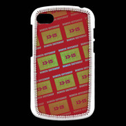 Coque Blackberry Q10 Dégradé Bonus Offensif-défensif Rouge