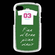 Coque Blackberry Q10 Pilier droit Bonus offensif-défensif Vert