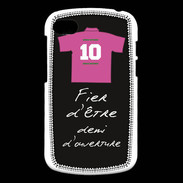 Coque Blackberry Q10 Demi d'ouverture Bonus offensif-défensif Noir