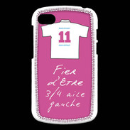 Coque Blackberry Q10 3/4 aile gauche Bonus offensif-défensif Rose