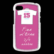 Coque Blackberry Q10 3/4 arrière Bonus offensif-défensif Rose