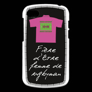 Coque Blackberry Q10 Femme de rugbyman Bonus offensif-défensif Noir