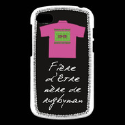 Coque Blackberry Q10 Mère de rugbyman Bonus offensif-défensif Noir 