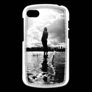 Coque Blackberry Q10 Personnage en noir et blanc PR