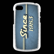 Coque Blackberry Q10 Since 1983 Bleu