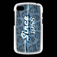 Coque Blackberry Q10 Since crane bleu 1958