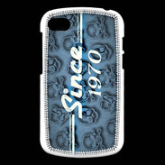 Coque Blackberry Q10 Since crane bleu 1970