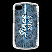 Coque Blackberry Q10 Since crane bleu 1973