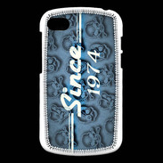 Coque Blackberry Q10 Since crane bleu 1974