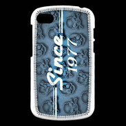 Coque Blackberry Q10 Since crane bleu 1977