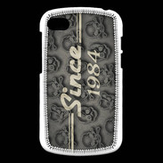 Coque Blackberry Q10 Since crane gris 1984