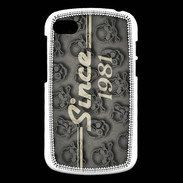 Coque Blackberry Q10 Since crane gris 1981