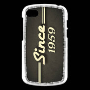 Coque Blackberry Q10 Since 1959 gris