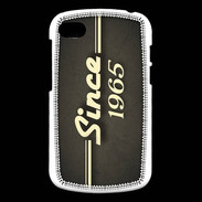 Coque Blackberry Q10 Since 1965 gris