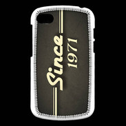 Coque Blackberry Q10 Since 1971 gris