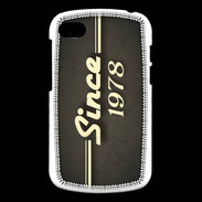 Coque Blackberry Q10 Since 1978 gris