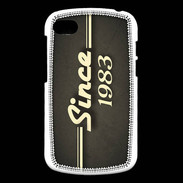 Coque Blackberry Q10 Since 1983 gris