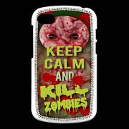 Coque Blackberry Q10 Keep Calm and Kill Zombies Cervelle