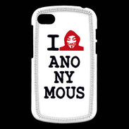 Coque Blackberry Q10 I love anonymous