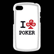 Coque Blackberry Q10 I love Poker Club