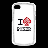 Coque Blackberry Q10 I love Poker Spade