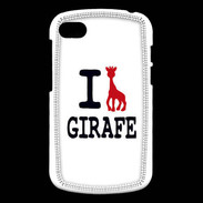 Coque Blackberry Q10 I love Girafe
