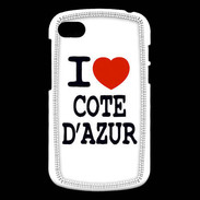 Coque Blackberry Q10 I love Cote d'Azur