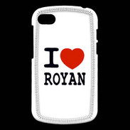 Coque Blackberry Q10 I love Royan