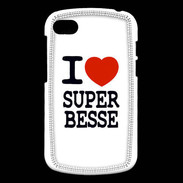 Coque Blackberry Q10 I love Super Besse