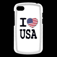 Coque Blackberry Q10 I love USA 2