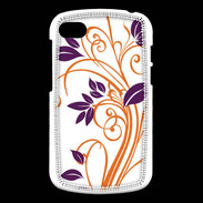Coque Blackberry Q10 motif flora violet