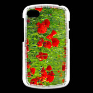 Coque Blackberry Q10 DP champs de coquelicots