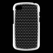 Coque Blackberry Q10 pois noir & blanc