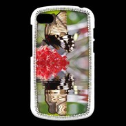 Coque Blackberry Q10 DP Papillon mirroir