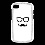 Coque Blackberry Q10 moustache 2