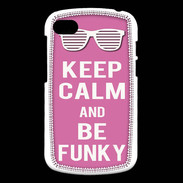 Coque Blackberry Q10 Keep Calm Funky Rose