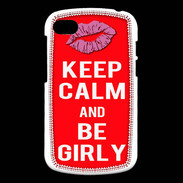 Coque Blackberry Q10 Keep calm Girly Rouge