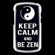 Coque Blackberry Q10 Keep Calm Be Zen Noir